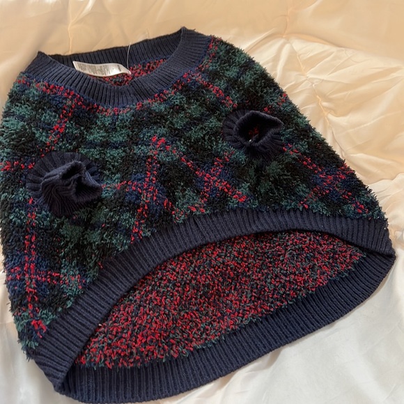 NWT plaid dog sweater - Picture 3 of 3